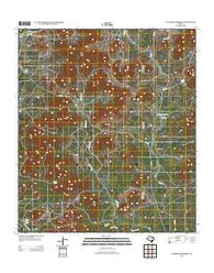 Flatrock Crossing Texas Historical topographic map, 1:24000 scale, 7.5 X 7.5 Minute, Year 2012