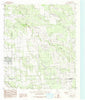 Flattop Texas Historical topographic map, 1:24000 scale, 7.5 X 7.5 Minute, Year 1984