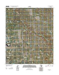 Flattop Texas Historical topographic map, 1:24000 scale, 7.5 X 7.5 Minute, Year 2012