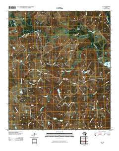 Flo Texas Historical topographic map, 1:24000 scale, 7.5 X 7.5 Minute, Year 2010