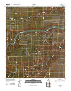 Flomot Texas Historical topographic map, 1:24000 scale, 7.5 X 7.5 Minute, Year 2010
