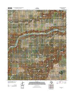 Flomot Texas Historical topographic map, 1:24000 scale, 7.5 X 7.5 Minute, Year 2012