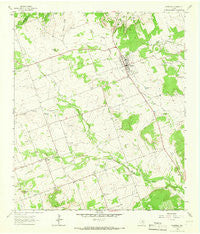 Florence Texas Historical topographic map, 1:24000 scale, 7.5 X 7.5 Minute, Year 1964