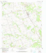 Florence Texas Historical topographic map, 1:24000 scale, 7.5 X 7.5 Minute, Year 1964