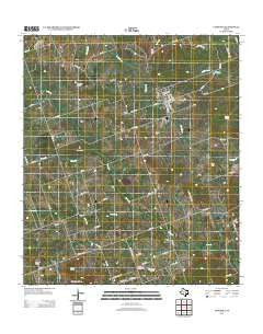 Florence Texas Historical topographic map, 1:24000 scale, 7.5 X 7.5 Minute, Year 2013