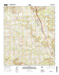 Florence Texas Current topographic map, 1:24000 scale, 7.5 X 7.5 Minute, Year 2016