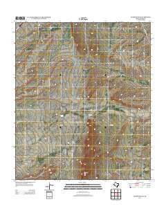 Florenzo Hill Texas Historical topographic map, 1:24000 scale, 7.5 X 7.5 Minute, Year 2012