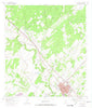 Floresville Texas Historical topographic map, 1:24000 scale, 7.5 X 7.5 Minute, Year 1961