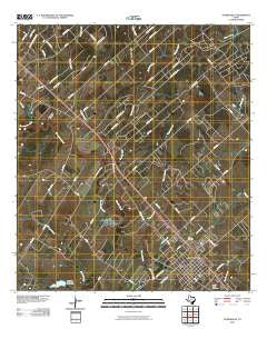 Floresville Texas Historical topographic map, 1:24000 scale, 7.5 X 7.5 Minute, Year 2010
