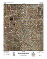 Florey Texas Historical topographic map, 1:24000 scale, 7.5 X 7.5 Minute, Year 2010