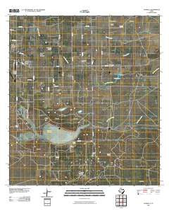 Flowella Texas Historical topographic map, 1:24000 scale, 7.5 X 7.5 Minute, Year 2010