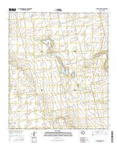 Flower Grove Texas Current topographic map, 1:24000 scale, 7.5 X 7.5 Minute, Year 2016