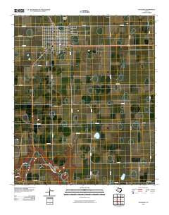 Floydada Texas Historical topographic map, 1:24000 scale, 7.5 X 7.5 Minute, Year 2010