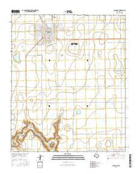 Floydada Texas Current topographic map, 1:24000 scale, 7.5 X 7.5 Minute, Year 2016