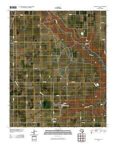 Floydada SE Texas Historical topographic map, 1:24000 scale, 7.5 X 7.5 Minute, Year 2010
