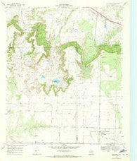Fluvanna Texas Historical topographic map, 1:24000 scale, 7.5 X 7.5 Minute, Year 1969