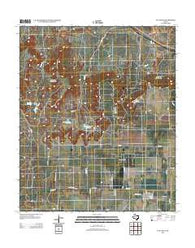 Fluvanna Texas Historical topographic map, 1:24000 scale, 7.5 X 7.5 Minute, Year 2012