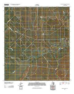 Flying W Ranch Texas Historical topographic map, 1:24000 scale, 7.5 X 7.5 Minute, Year 2010
