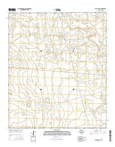 Flynt Ranch Texas Current topographic map, 1:24000 scale, 7.5 X 7.5 Minute, Year 2016