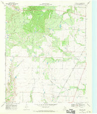 Foard City Texas Historical topographic map, 1:24000 scale, 7.5 X 7.5 Minute, Year 1968