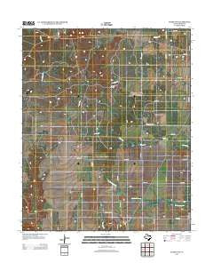 Foard City Texas Historical topographic map, 1:24000 scale, 7.5 X 7.5 Minute, Year 2012