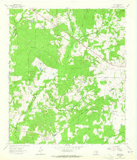 Fodice Texas Historical topographic map, 1:24000 scale, 7.5 X 7.5 Minute, Year 1963