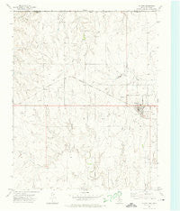 Follett Texas Historical topographic map, 1:24000 scale, 7.5 X 7.5 Minute, Year 1972