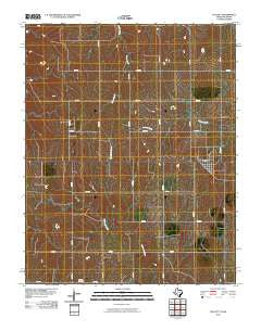 Follett Texas Historical topographic map, 1:24000 scale, 7.5 X 7.5 Minute, Year 2010