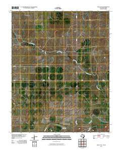 Follett SE Texas Historical topographic map, 1:24000 scale, 7.5 X 7.5 Minute, Year 2010
