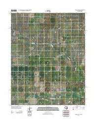 Follett SE Texas Historical topographic map, 1:24000 scale, 7.5 X 7.5 Minute, Year 2012