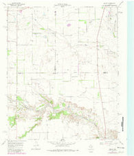 Folley Texas Historical topographic map, 1:24000 scale, 7.5 X 7.5 Minute, Year 1967