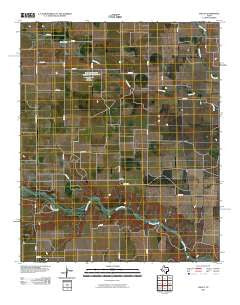 Folley Texas Historical topographic map, 1:24000 scale, 7.5 X 7.5 Minute, Year 2010
