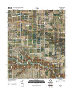 Folley Texas Historical topographic map, 1:24000 scale, 7.5 X 7.5 Minute, Year 2012