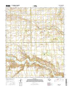 Folley Texas Current topographic map, 1:24000 scale, 7.5 X 7.5 Minute, Year 2016