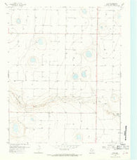 Ford Texas Historical topographic map, 1:24000 scale, 7.5 X 7.5 Minute, Year 1966