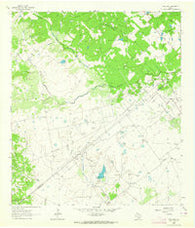Fordtran Texas Historical topographic map, 1:24000 scale, 7.5 X 7.5 Minute, Year 1963