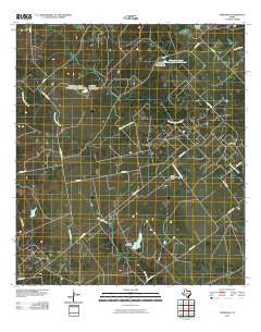 Fordtran Texas Historical topographic map, 1:24000 scale, 7.5 X 7.5 Minute, Year 2010