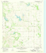 Foreman Chapel Texas Historical topographic map, 1:24000 scale, 7.5 X 7.5 Minute, Year 1968