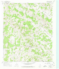 Forestburg Texas Historical topographic map, 1:24000 scale, 7.5 X 7.5 Minute, Year 1961