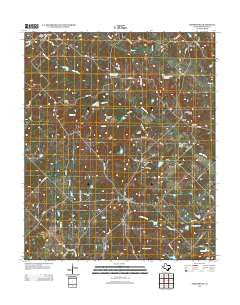 Forestburg Texas Historical topographic map, 1:24000 scale, 7.5 X 7.5 Minute, Year 2013