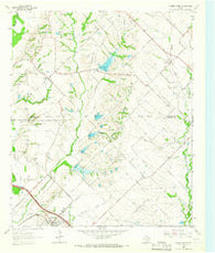 Forney North Texas Historical topographic map, 1:24000 scale, 7.5 X 7.5 Minute, Year 1963