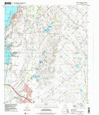 Forney North Texas Historical topographic map, 1:24000 scale, 7.5 X 7.5 Minute, Year 1995
