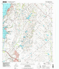 Forney North Texas Historical topographic map, 1:24000 scale, 7.5 X 7.5 Minute, Year 1995