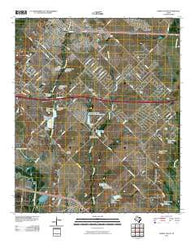 Forney South Texas Historical topographic map, 1:24000 scale, 7.5 X 7.5 Minute, Year 2010