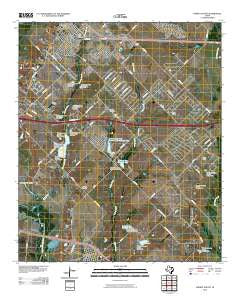 Forney South Texas Historical topographic map, 1:24000 scale, 7.5 X 7.5 Minute, Year 2010