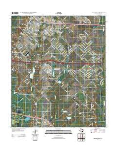 Forney South Texas Historical topographic map, 1:24000 scale, 7.5 X 7.5 Minute, Year 2012