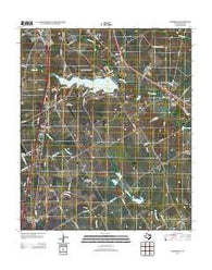 Forreston Texas Historical topographic map, 1:24000 scale, 7.5 X 7.5 Minute, Year 2012