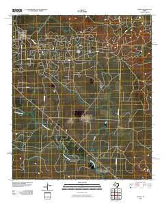 Forsan Texas Historical topographic map, 1:24000 scale, 7.5 X 7.5 Minute, Year 2010