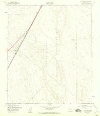 Fort Bliss NE Texas Historical topographic map, 1:24000 scale, 7.5 X 7.5 Minute, Year 1955