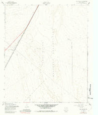 Fort Bliss NE Texas Historical topographic map, 1:24000 scale, 7.5 X 7.5 Minute, Year 1955